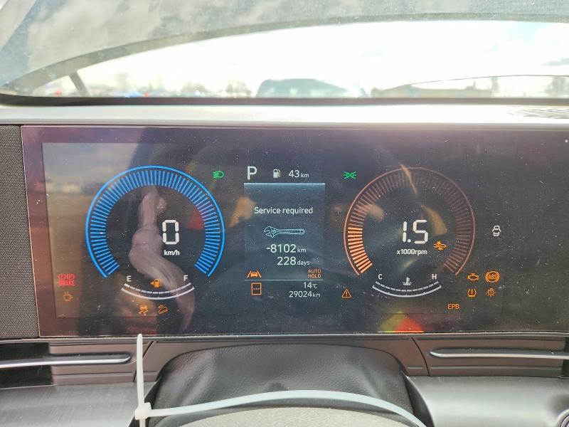 49164806 :رقم المزاد ، KM8HB3AB6RU182335 vin ، 2024 Hyundai Kona مزاد بيع
