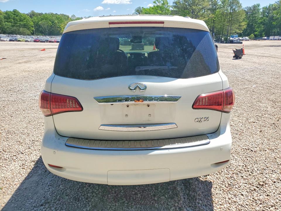 Aukcja sprzedaży 2011 Infiniti Qx56, vin: JN8AZ2NE0B9006992, numer aukcji: 50522286