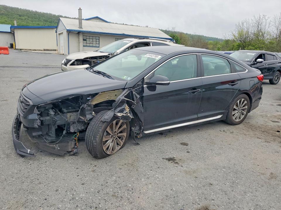 51443786 :رقم المزاد ، 5NPE34AF0HH554760 vin ، 2017 Hyundai Sonata مزاد بيع