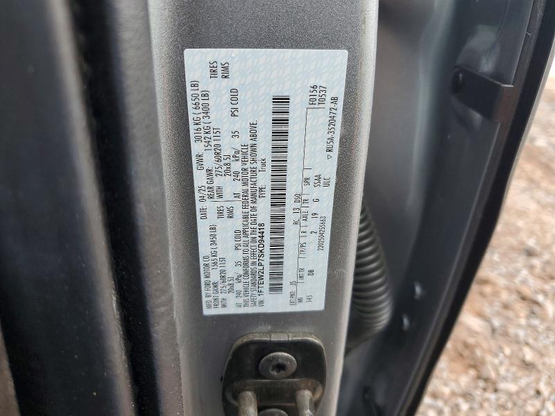 Продажа на аукционе авто 2025 Ford F150, vin: 1FTEW2LP7SKD94418, номер лота: 50896196