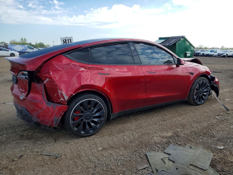 Продажа на аукционе авто 2024 Tesla Model Y, vin: 7SAYGDEF2RA265519, номер лота: 51545976