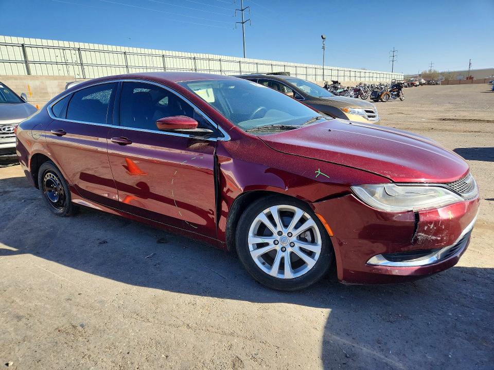48211196 :رقم المزاد ، 1C3CCCAB8FN521344 vin ، 2015 Chrysler 200 مزاد بيع