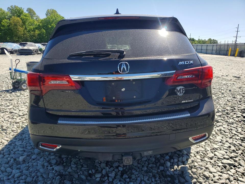 Aukcja sprzedaży 2016 Acura Mdx, vin: 5FRYD4H49GB021607, numer aukcji: 50329696