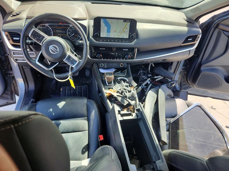 49661846 :رقم المزاد ، 5N1AT3CA9MC814116 vin ، 2021 Nissan Rogue مزاد بيع