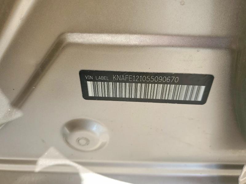 Aukcja sprzedaży 2005 Kia Spectra, vin: KNAFE121055090670, numer aukcji: 50255976