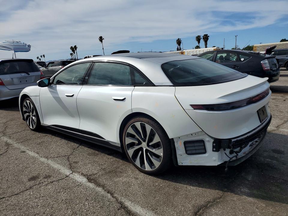 2022 Lucid Motors Air მანქანა იყიდება აუქციონზე, vin: 50EA1GBA1NA002787, აუქციონის ნომერი: 48328856