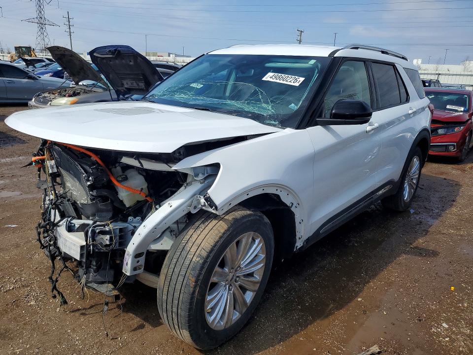 49860226 :رقم المزاد ، 1FM5K8FW5NNA09423 vin ، 2022 Ford Explorer مزاد بيع