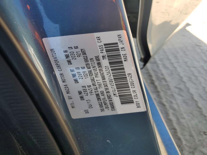 Aukcja sprzedaży 2016 Mazda 6, vin: JM1GJ1V58G1436301, numer aukcji: 49770856