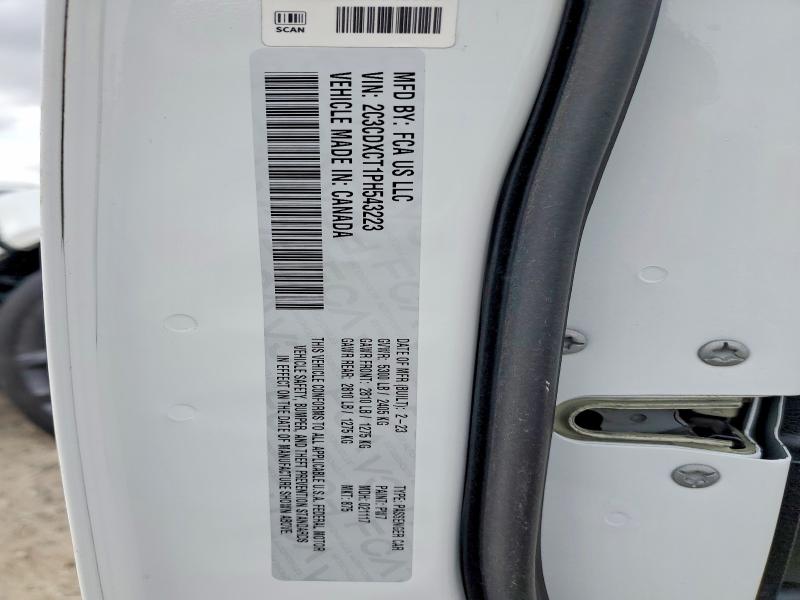 Продажа на аукционе авто 2023 Dodge Charger, vin: 2C3CDXCT1PH543223, номер лота: 48765016