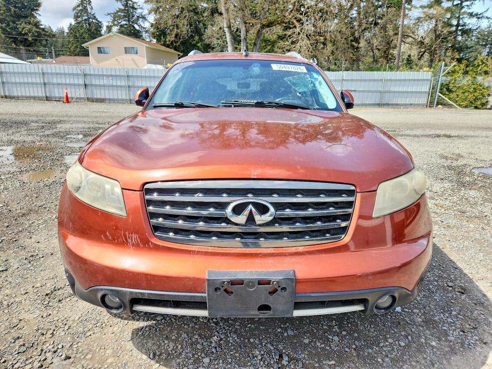 50497826 :رقم المزاد ، JNRAS08W96X211429 vin ، 2006 Infiniti Fx35 مزاد بيع
