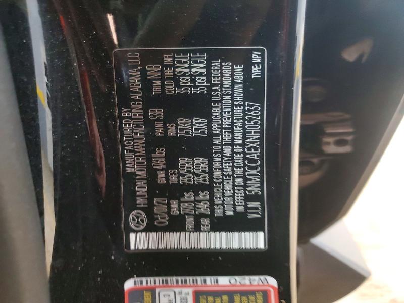 Продаж на аукціоні авто 2022 Hyundai Tucson, vin: 5NMJCCAEXNH052637, номер лоту: 50320236