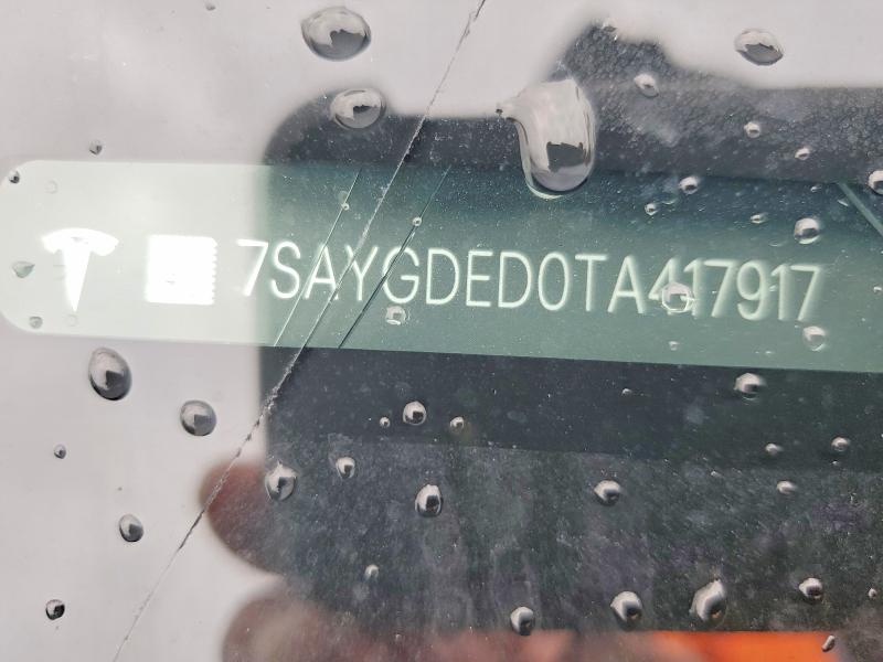 Aukcja sprzedaży 2026 Tesla Model Y, vin: 7SAYGDED0TA417917, numer aukcji: 49076376
