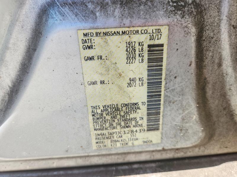 51243086 :رقم المزاد ، 1N4AL3AP3JC128439 vin ، 2018 Nissan Altima مزاد بيع
