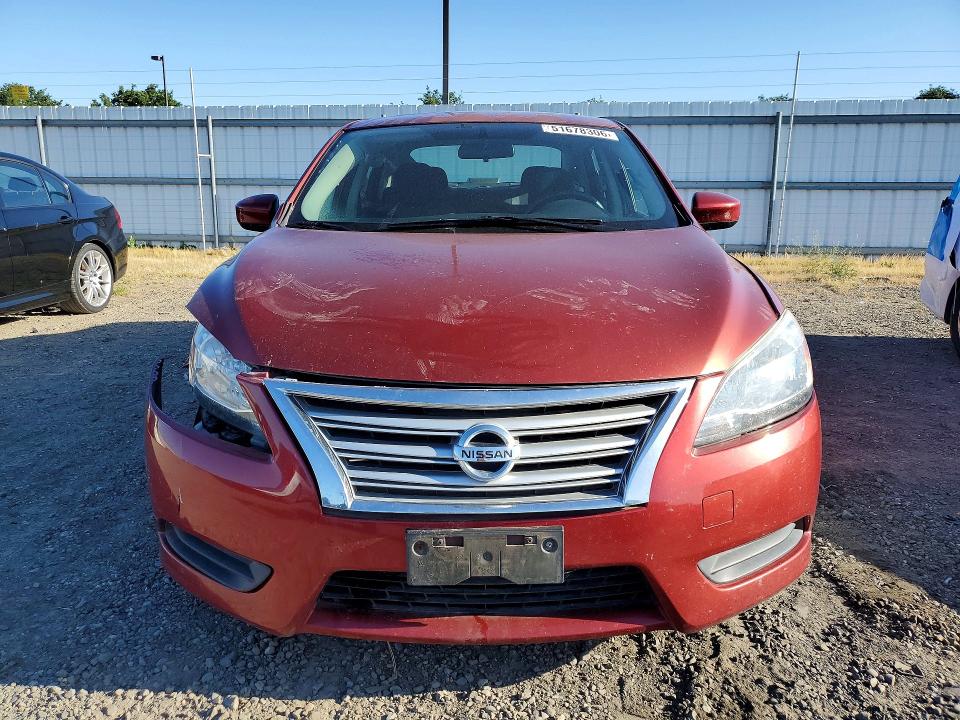 51678306 :رقم المزاد ، 3N1AB7APXFY327428 vin ، 2015 Nissan Sentra مزاد بيع