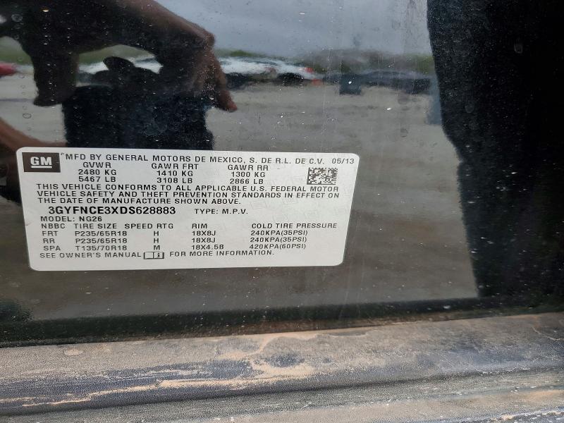 Продаж на аукціоні авто 2013 Cadillac Srx, vin: 3GYFNCE3XDS628883, номер лоту: 48869936