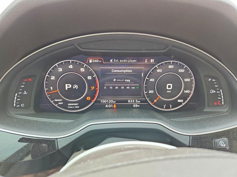 2019 Audi Q7 მანქანა იყიდება აუქციონზე, vin: WA1LAAF75KD007648, აუქციონის ნომერი: 47014816