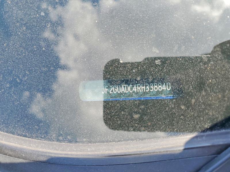 Aukcja sprzedaży 2024 Subaru Crosstrek, vin: JF2GUADC4RH338840, numer aukcji: 51518106
