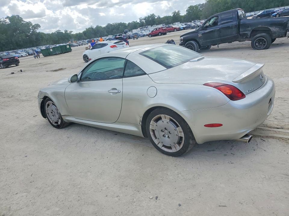 Aukcja sprzedaży 2002 Lexus Sc 430, vin: JTHFN48Y020004497, numer aukcji: 48690496