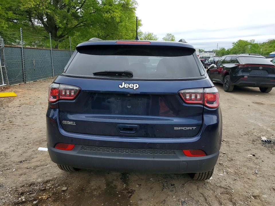 2017 Jeep Compass მანქანა იყიდება აუქციონზე, vin: 3C4NJCAB2HT659801, აუქციონის ნომერი: 51526786