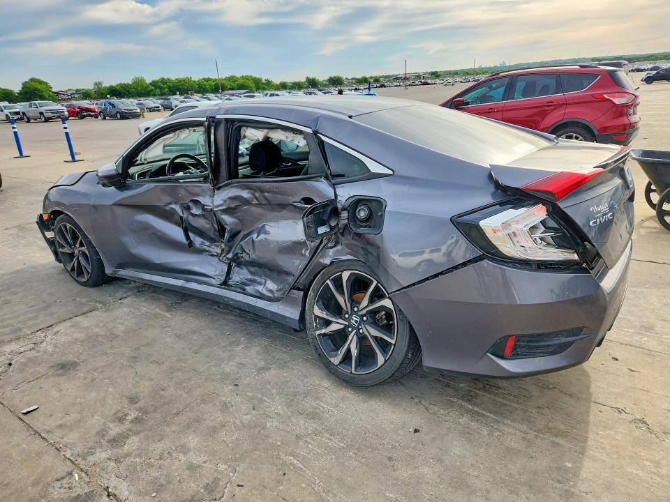 50333526 :رقم المزاد ، 2HGFC2F8XLH591157 vin ، 2020 Honda Civic مزاد بيع