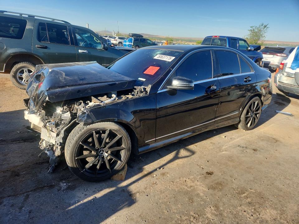Auction sale of the 2013 Mercedes-benz C, vin: WDDGF8ABXDR255399, lot number: 50637176