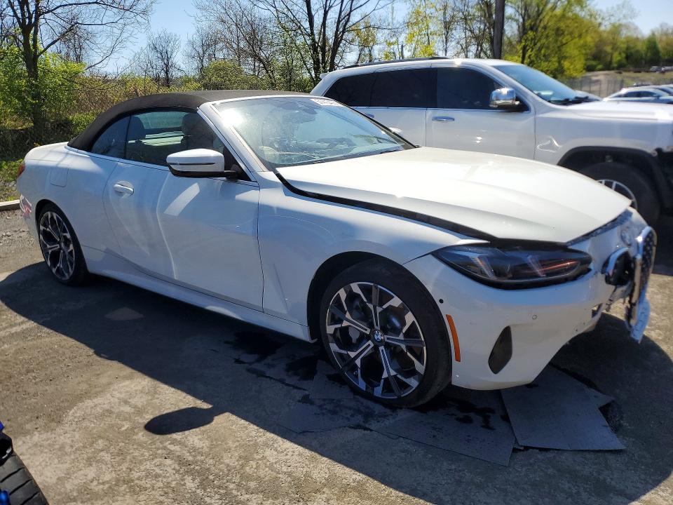 2026 Bmw 430i მანქანა იყიდება აუქციონზე, vin: WBA33DB02TCV39020, აუქციონის ნომერი: 51415406