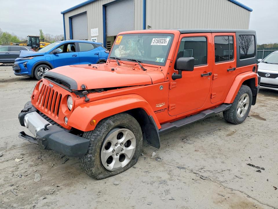 51569326 :رقم المزاد ، 1C4HJWEG6FL599132 vin ، 2015 Jeep Wrangler Unlimited مزاد بيع