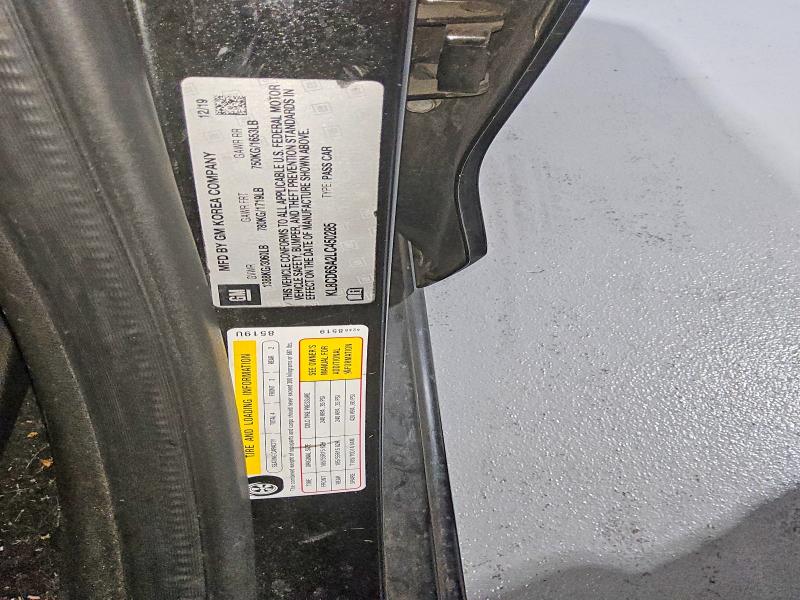 48798636 :رقم المزاد ، KL8CD6SA2LC450285 vin ، 2020 Chevrolet Spark مزاد بيع