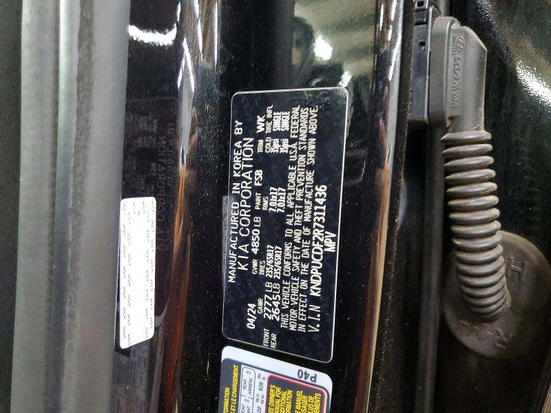 49843566 :رقم المزاد ، KNDPUCDF2R7311436 vin ، 2024 Kia Sportage مزاد بيع