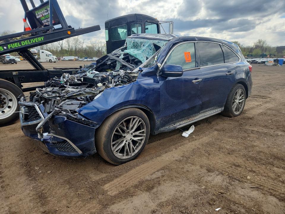 50555236 :رقم المزاد ، 5FRYD4H57HB024225 vin ، 2017 Acura Mdx مزاد بيع