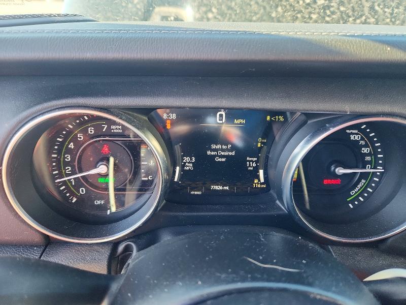 Продажа на аукционе авто 2023 Jeep Wrangler, vin: 1C4JJXP67PW537461, номер лота: 50945596