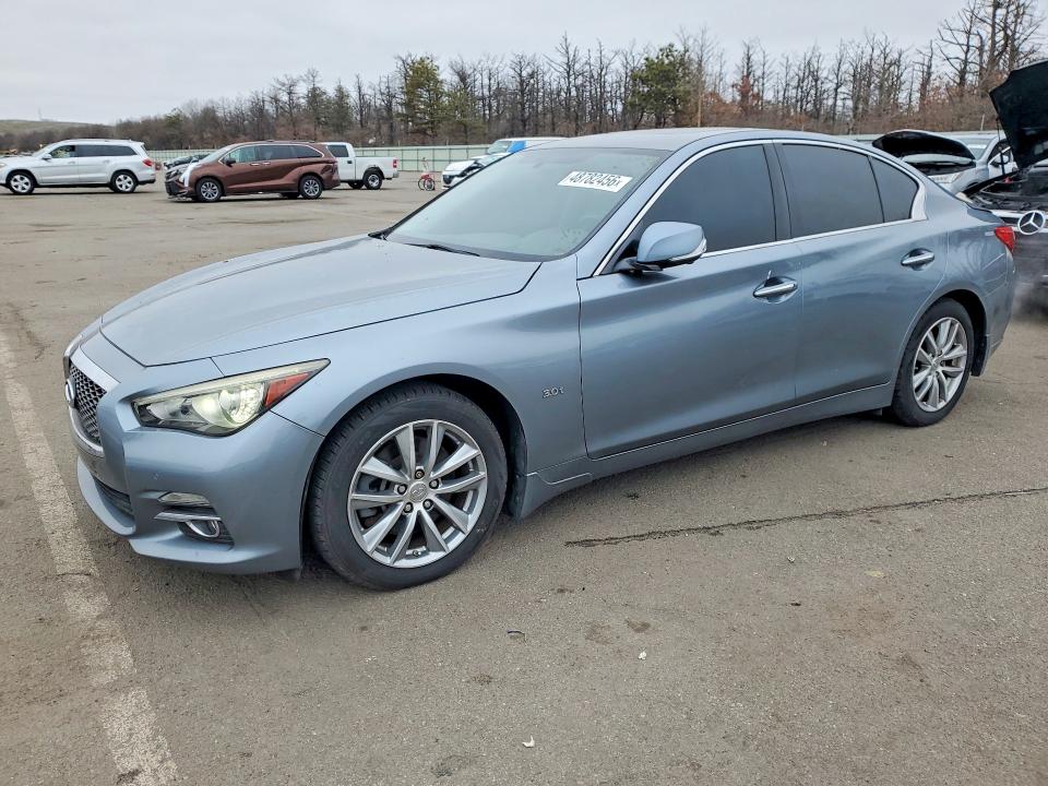 2017 Infiniti Q50 მანქანა იყიდება აუქციონზე, vin: JN1EV7AP0HM734334, აუქციონის ნომერი: 48782456