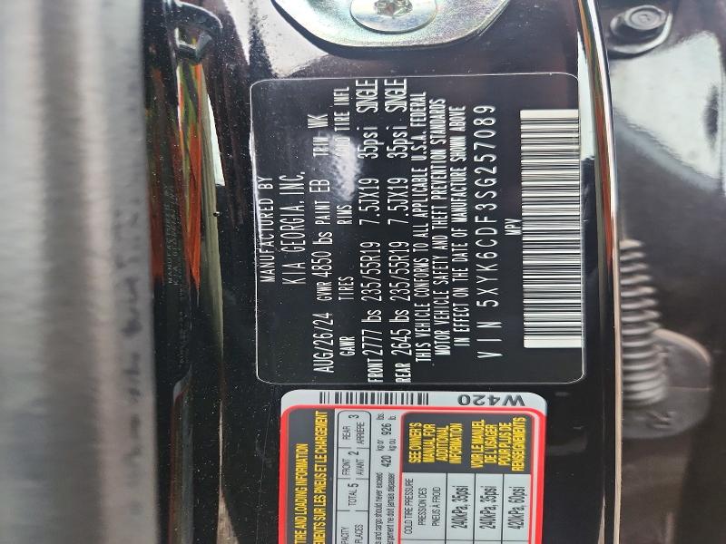 Продаж на аукціоні авто 2025 Kia Sportage, vin: 5XYK6CDF3SG257089, номер лоту: 48499286