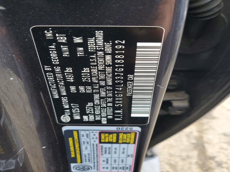 2018 Kia Optima მანქანა იყიდება აუქციონზე, vin: 5XXGT4L33JG188192, აუქციონის ნომერი: 48757426