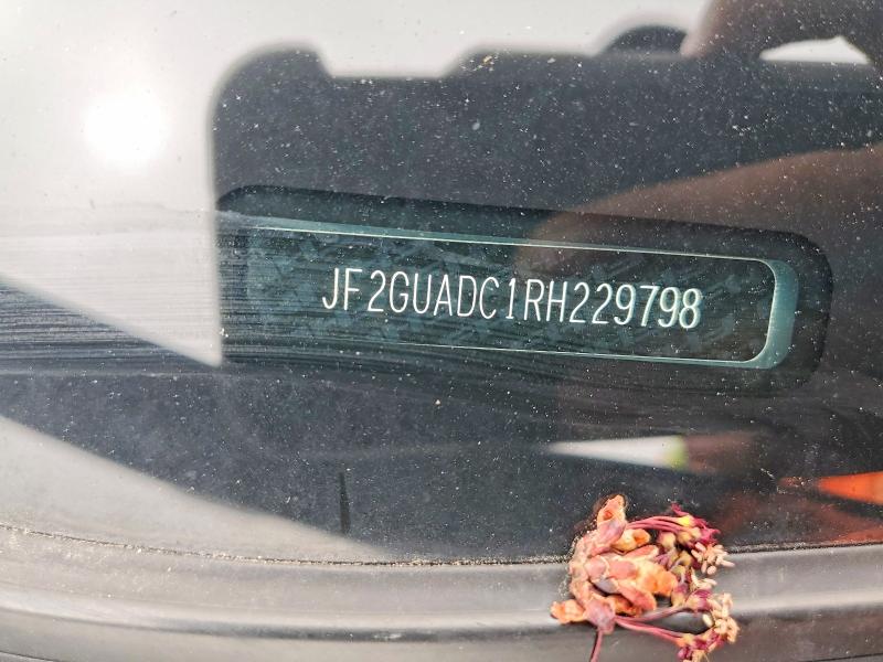 2024 Subaru Crosstrek მანქანა იყიდება აუქციონზე, vin: JF2GUADC1RH229798, აუქციონის ნომერი: 49305226