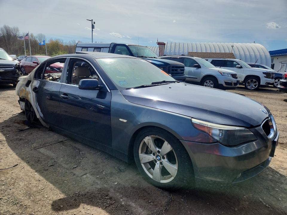 2007 Bmw 525 მანქანა იყიდება აუქციონზე, vin: WBANF33537CW69673, აუქციონის ნომერი: 51246046