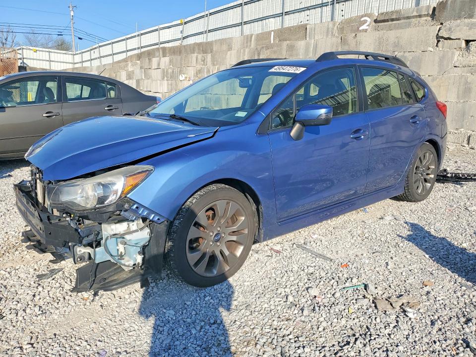 2016 Subaru Impreza მანქანა იყიდება აუქციონზე, vin: JF1GPAU65G8210139, აუქციონის ნომერი: 49547276