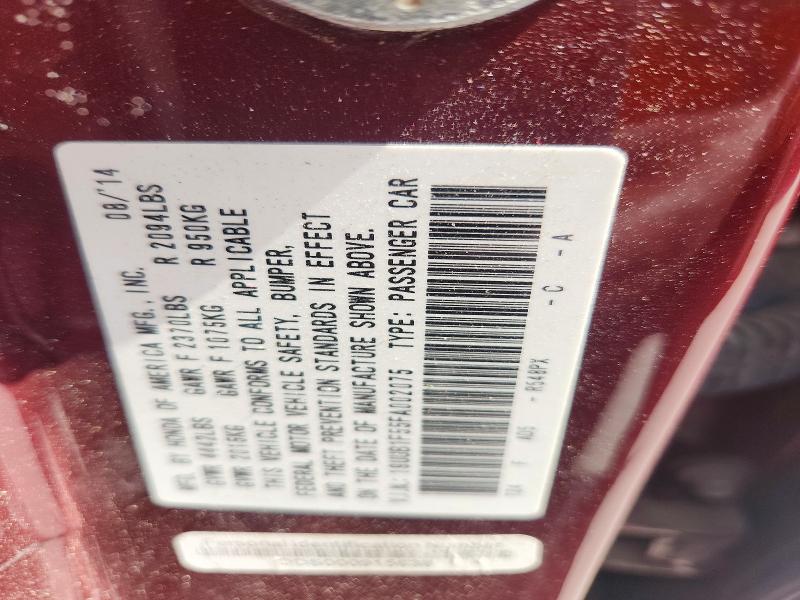 49733476 :رقم المزاد ، 19UUB1F55FA002075 vin ، 2015 Acura Tlx مزاد بيع