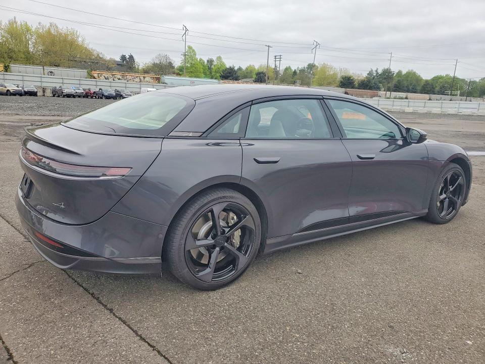 2024 Lucid Motors Air მანქანა იყიდება აუქციონზე, vin: 50EA1PGA9RA006438, აუქციონის ნომერი: 51099116