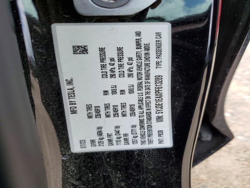 Продажа на аукционе авто 2023 Tesla Model 3, vin: 5YJ3E1EAXPF613289, номер лота: 48605686