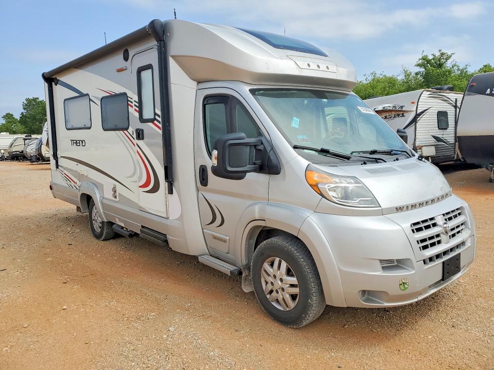51648066 :رقم المزاد ، 3C7WRVLG7HE509465 vin ، 2017 Ram Promaster 3500 مزاد بيع