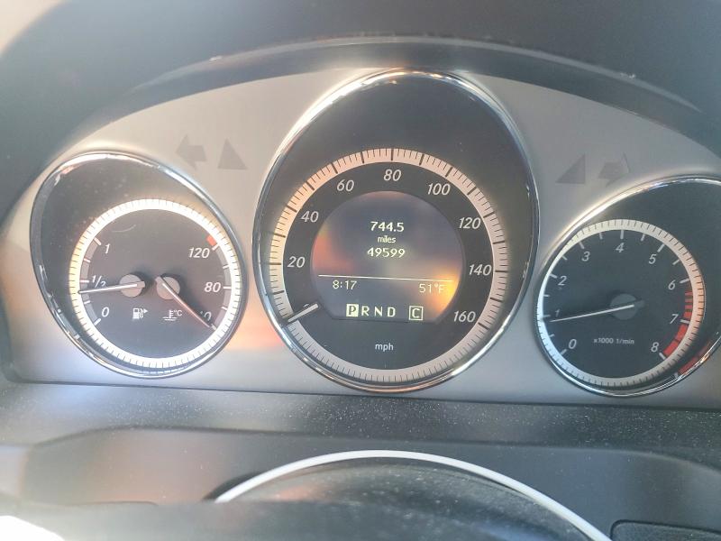 Aukcja sprzedaży 2010 Mercedes-benz C, vin: WDDGF8BB1AR128339, numer aukcji: 50977286