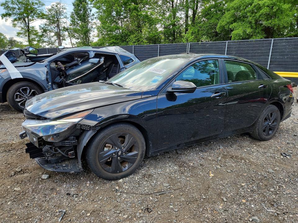 Продажа на аукционе авто 2021 Hyundai Elantra, vin: KMHLS4AG7MU131088, номер лота: 51698856