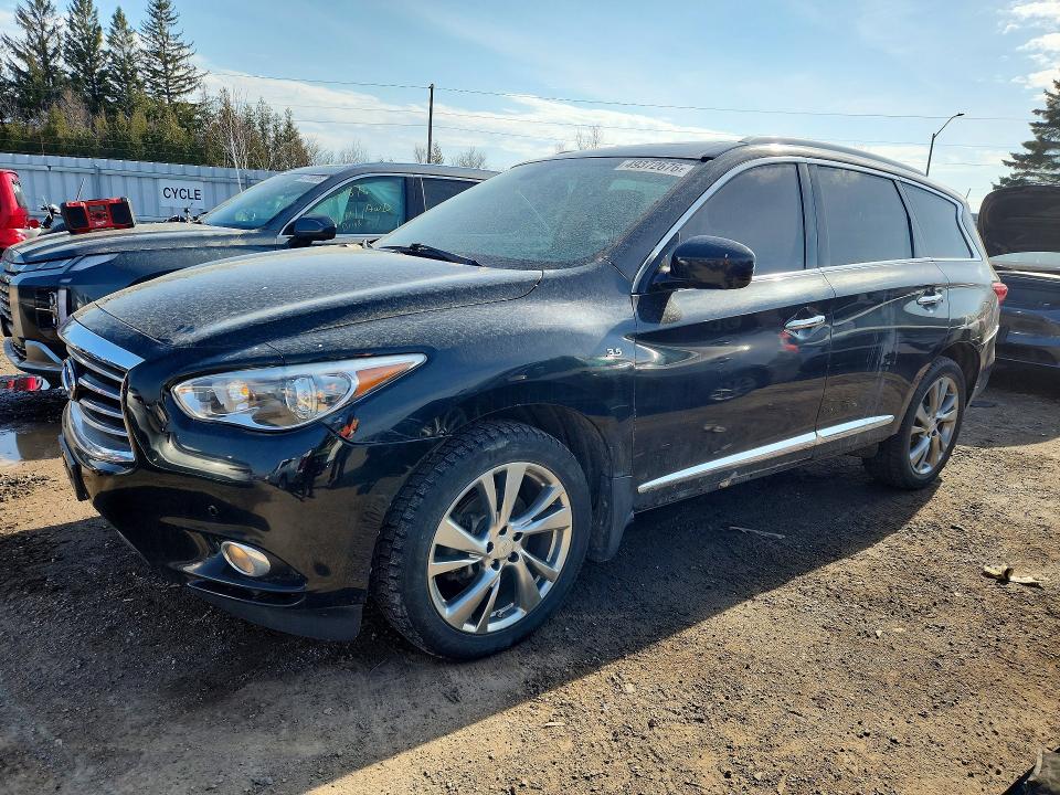 Auction sale of the 2014 Infiniti Qx60, vin: 5N1AL0MM9EC525875, lot number: 49372676
