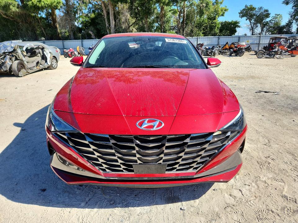 51361386 :رقم المزاد ، KMHLN4AG0MU139007 vin ، 2021 Hyundai Elantra مزاد بيع