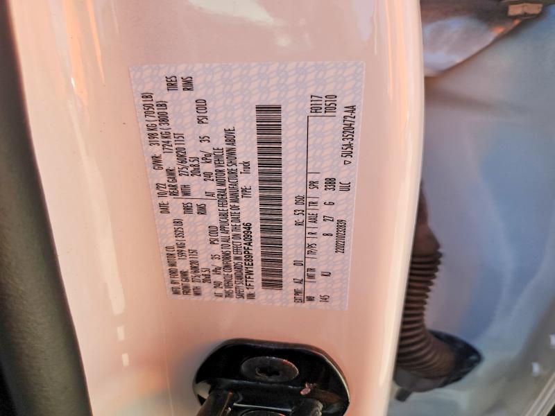 48941616 :رقم المزاد ، 1FTFW1E89PFA09946 vin ، 2023 Ford F150 مزاد بيع