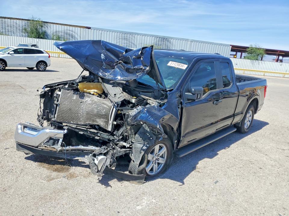 51129856 :رقم المزاد ، 1FTEX1CB2NKF25285 vin ، 2022 Ford F150 مزاد بيع