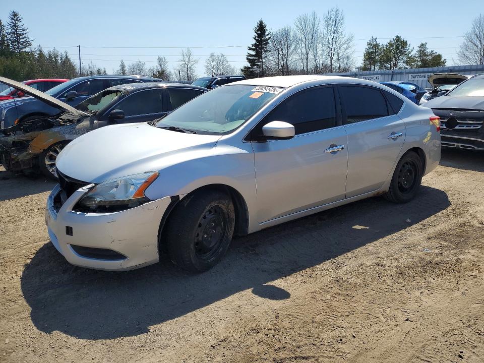 2013 Nissan Sentra მანქანა იყიდება აუქციონზე, vin: 3N1AB7AP9DL607805, აუქციონის ნომერი: 50094436