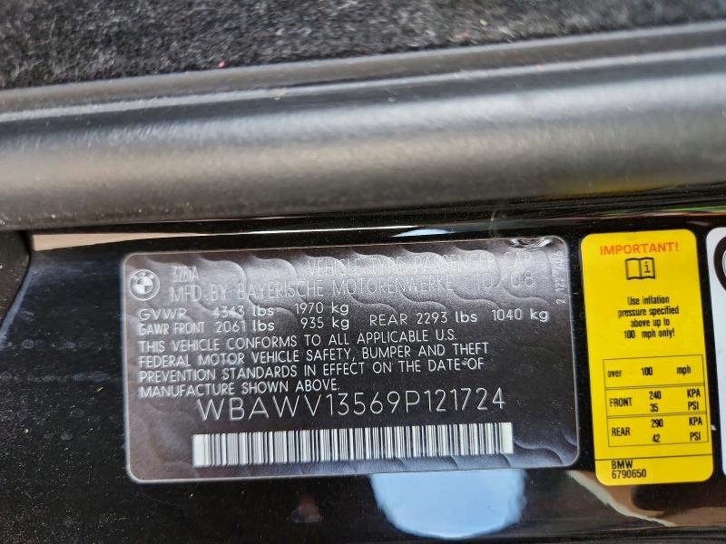 Aukcja sprzedaży 2009 Bmw 328, vin: WBAWV13569P121724, numer aukcji: 49423136