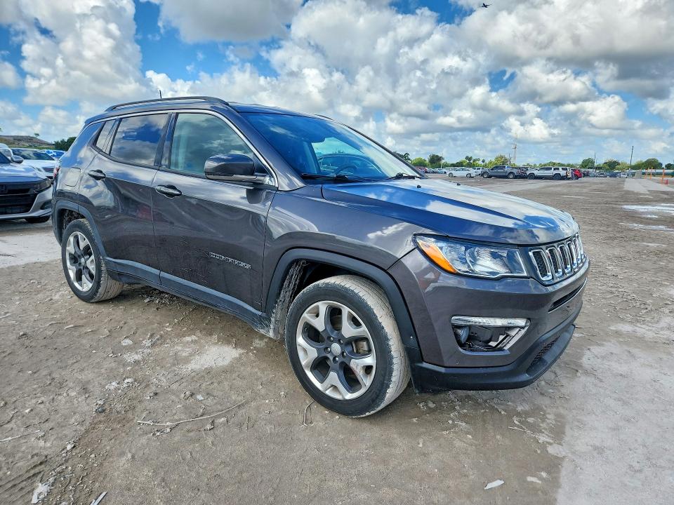 2018 Jeep Compass მანქანა იყიდება აუქციონზე, vin: 3C4NJCCB2JT406805, აუქციონის ნომერი: 50476956